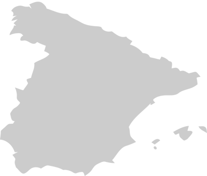 spain map vector