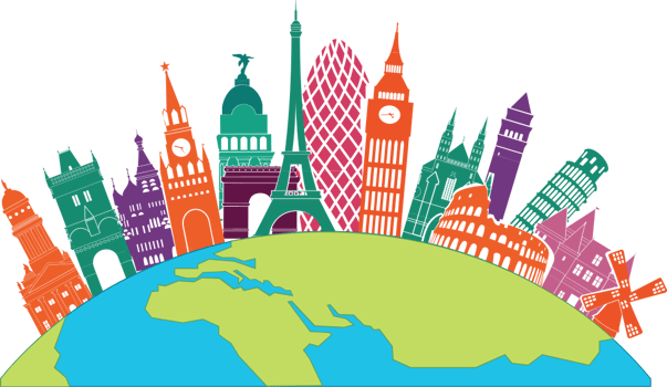 City famous building vector