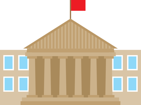 City building mayor vector