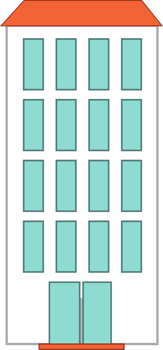 City buidling vector