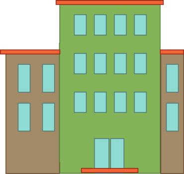 City buidling vector