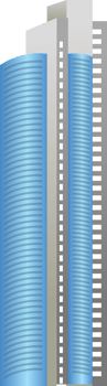 City building high rise vector