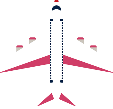 airplane vector