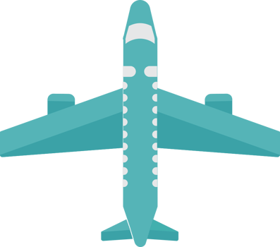 airplane vector