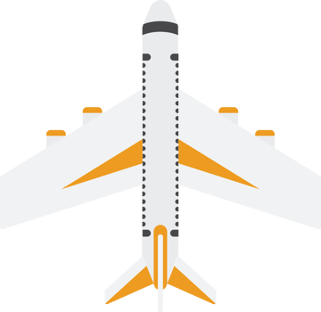 airplane vector