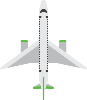 airplane vector