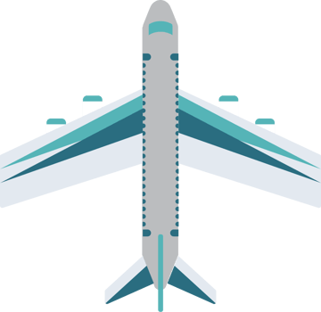 airplane vector