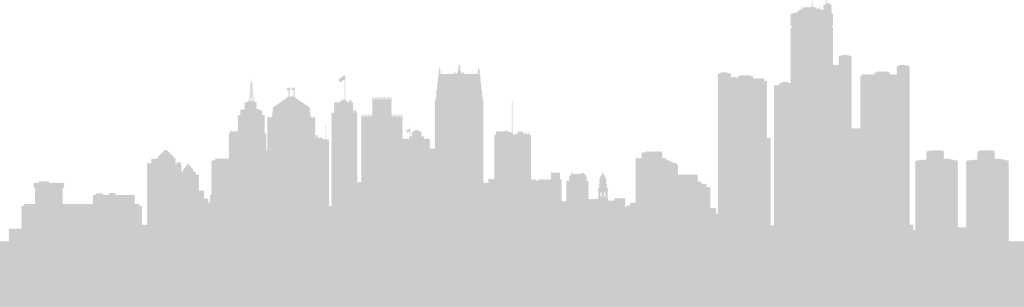 City Detroit vector