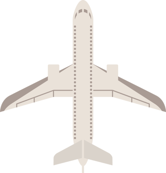 airplane vector