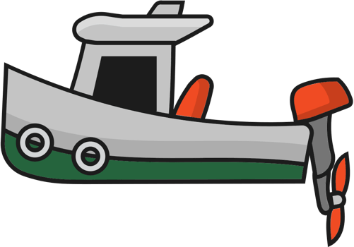 tugboat vector