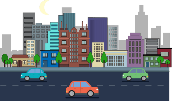 City landscape  vector