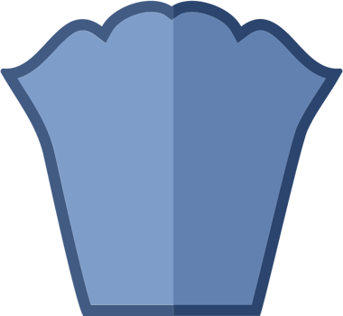 Crest shield vector