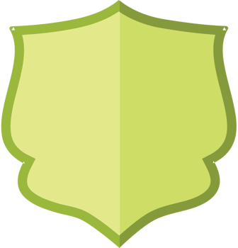 Crest shield vector