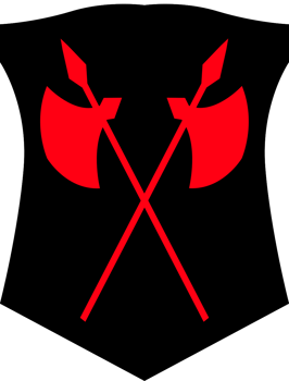 Crest coat of arms vector
