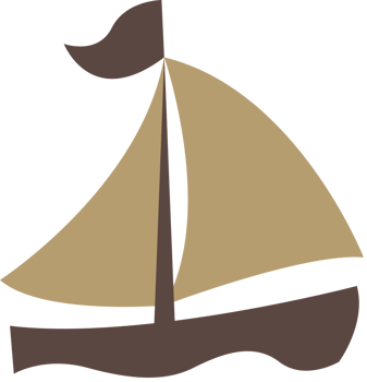 sailboat vector