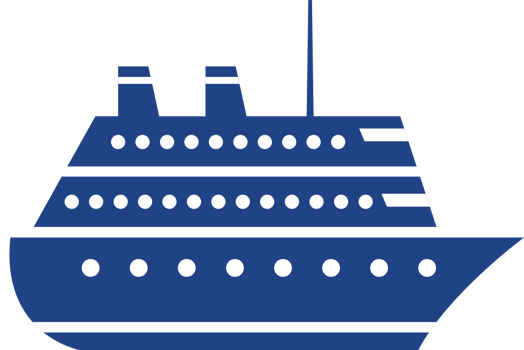 cruise ship vector