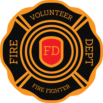 Maltese fire department cross vector