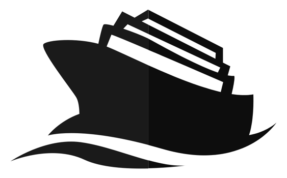 cruise line vector
