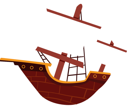 sailboat vector