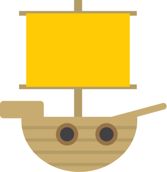 sailboat vector