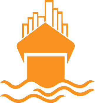 cruise ship vector