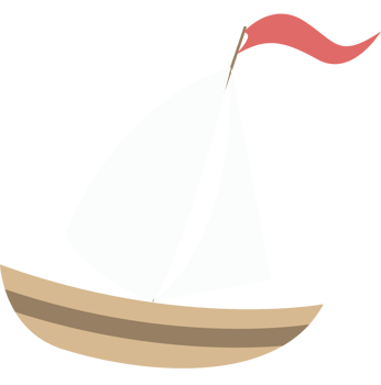 sailboat vector