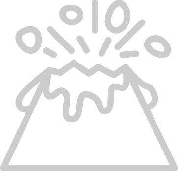 Volcano vector