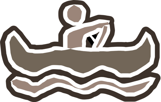 canoe sport vector