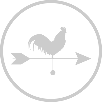Rooster Wind Compass vector