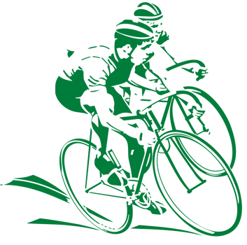 cycling peoples vector