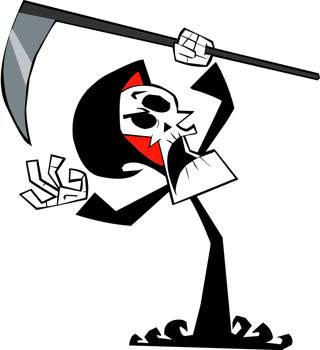 Death grim reaper vector