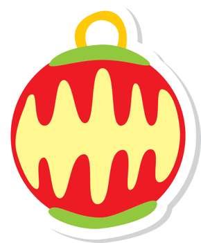 Christmas decoration  vector