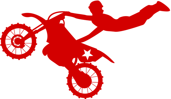 freestyle motocross vector