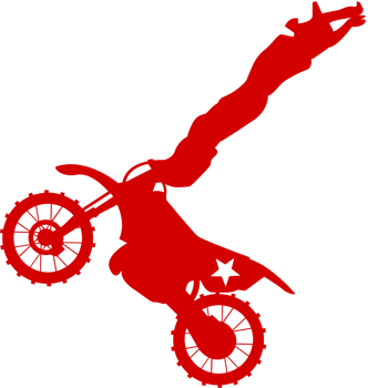 freestyle motocross vector