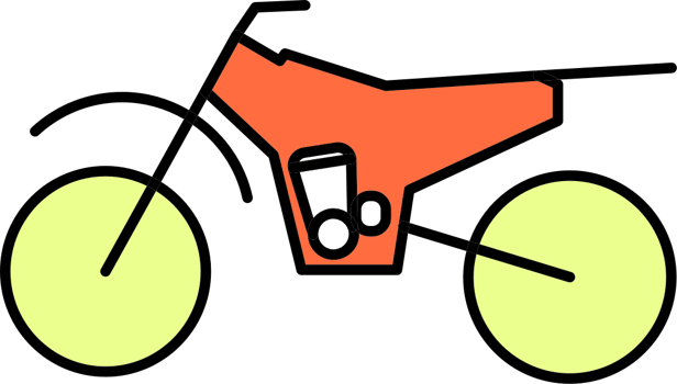 motocross vector