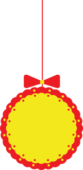 Festive decoration vector