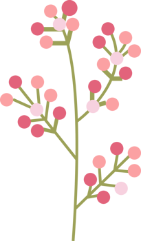 Wedding decoration vector