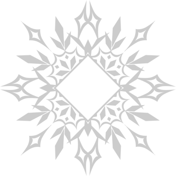 Snowflake decoration vector