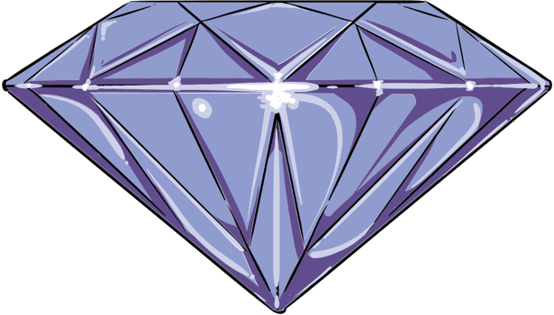 Diamond vector
