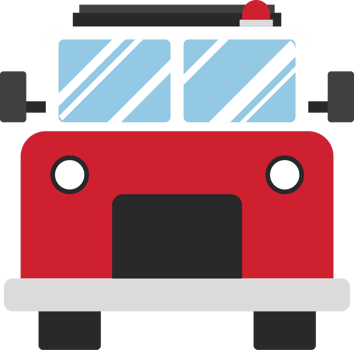 fire truck vector