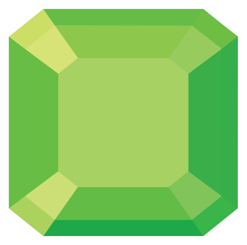 Diamond gem stone vector