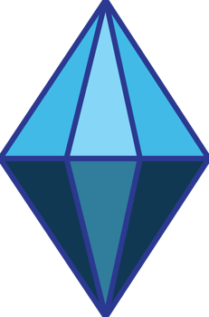 Diamond vector