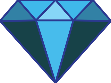 Diamond vector