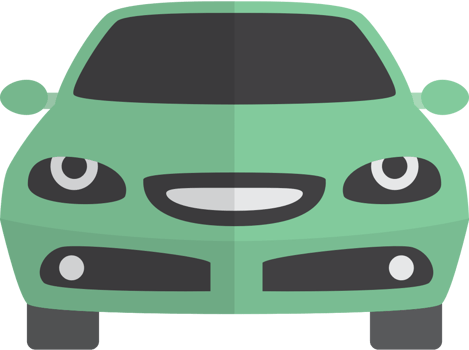 sedan car vector
