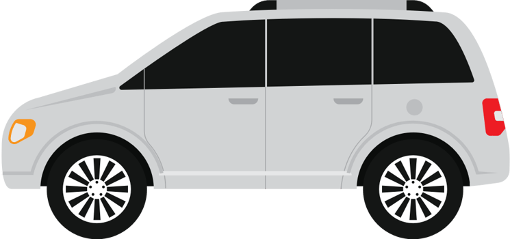 suv car vector