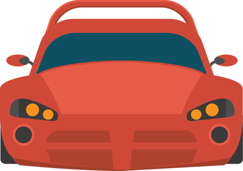 sport car vector