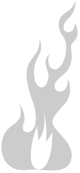Burning flame vector