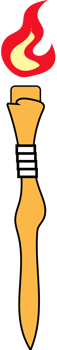 Tiki torch  vector