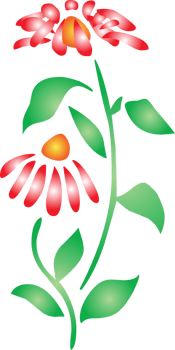 Summer flower vector