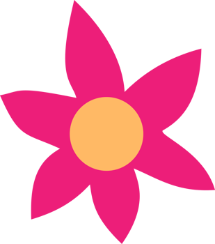 Flower bright vector